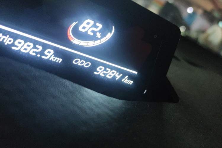 Used NETA V 2022 Chao 400 Lite Odometer Close Up