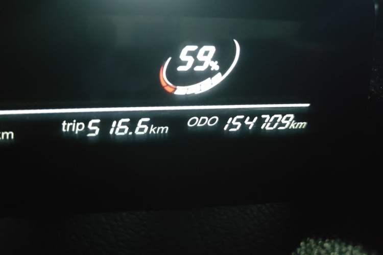 Used NETA V 2022 Chao 400 Lite Odometer Close Up