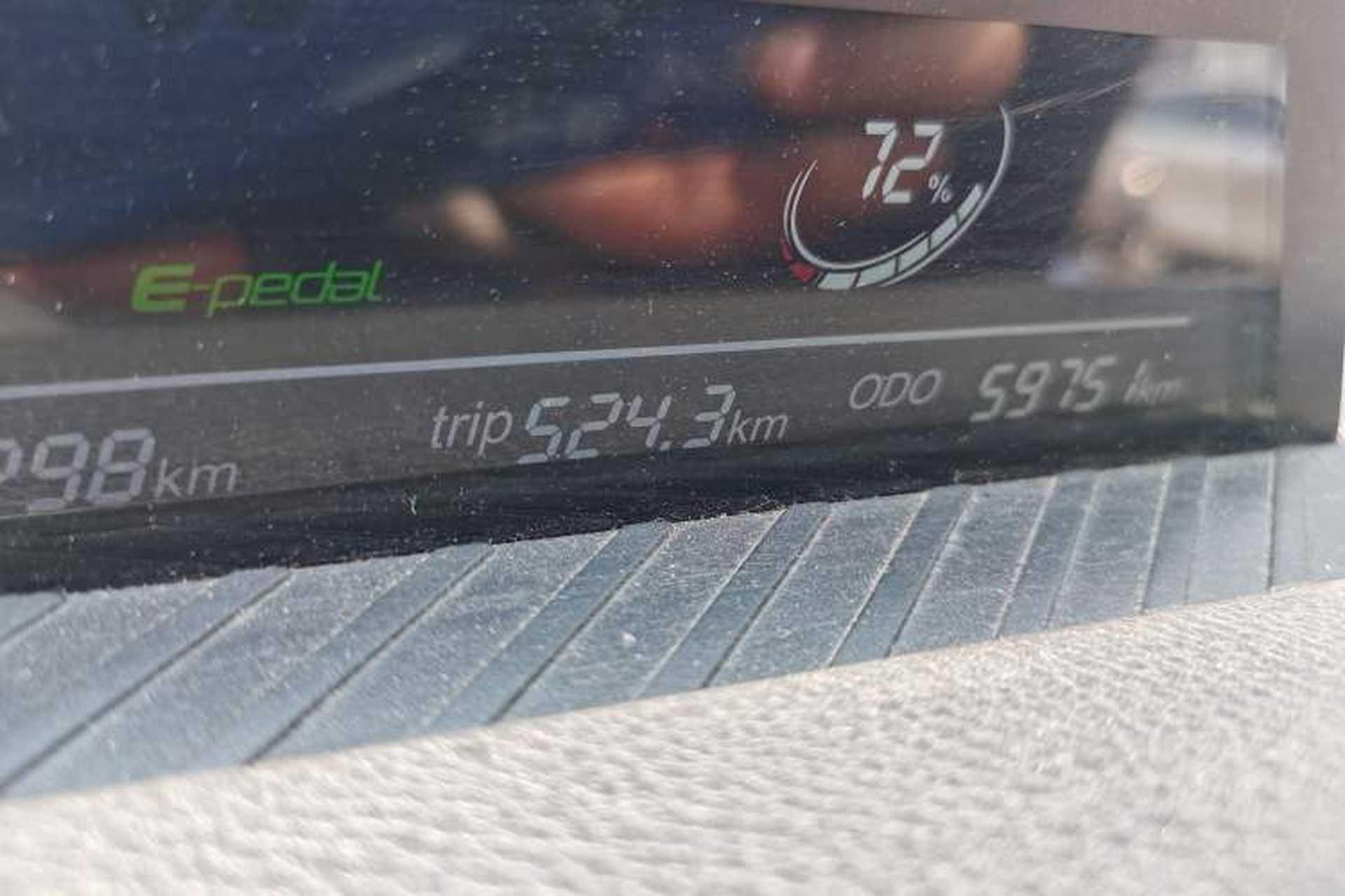 Used NETA V 2022 Long-Range Industry Custom Edition Odometer Close Up