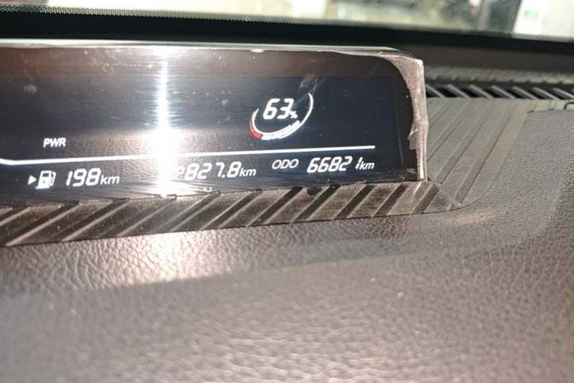 Used NETA V  Odometer Close Up