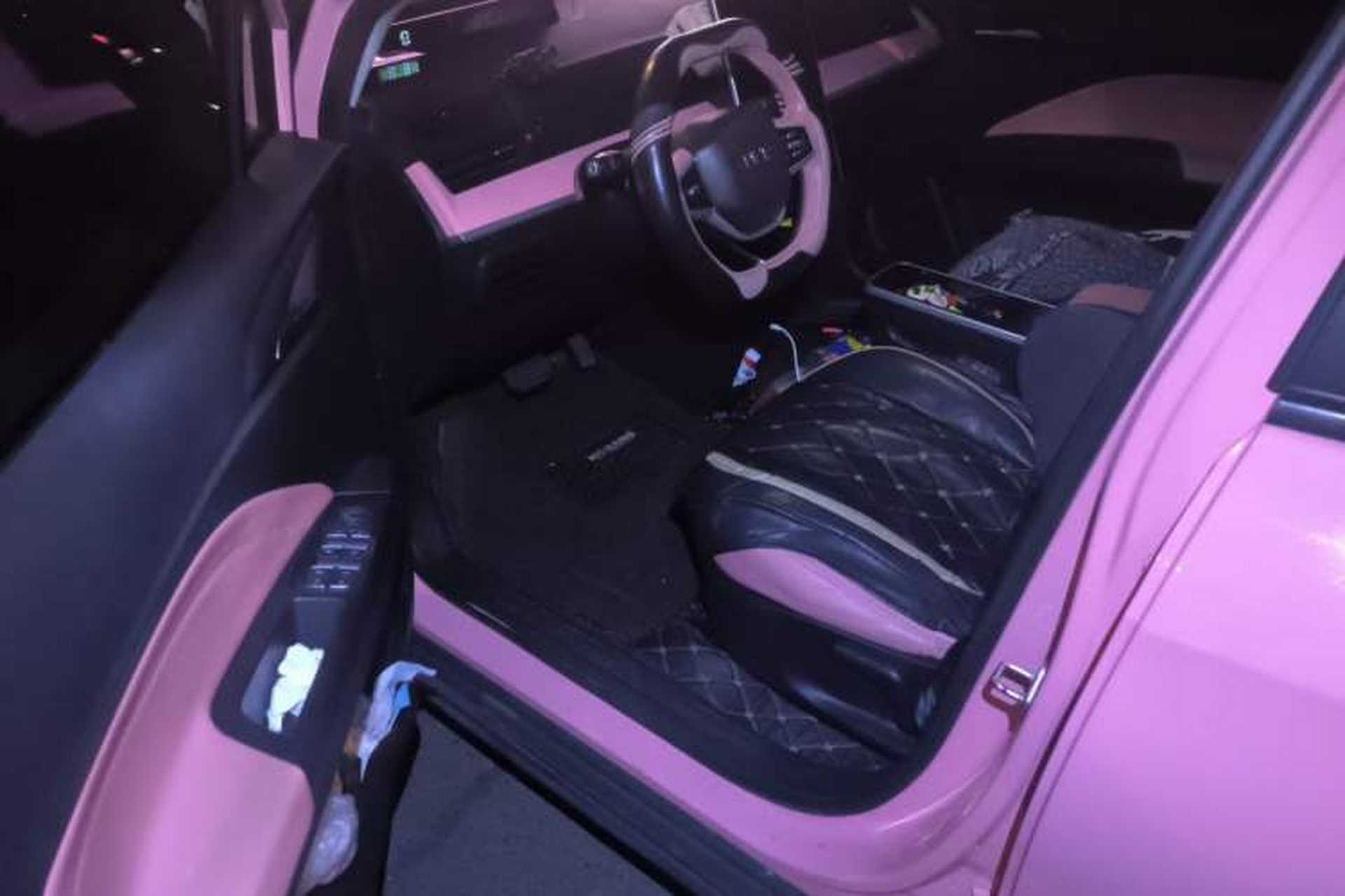Used NETA V 2022 Chao 400 Lite Pink Custom Edition Driver Seat