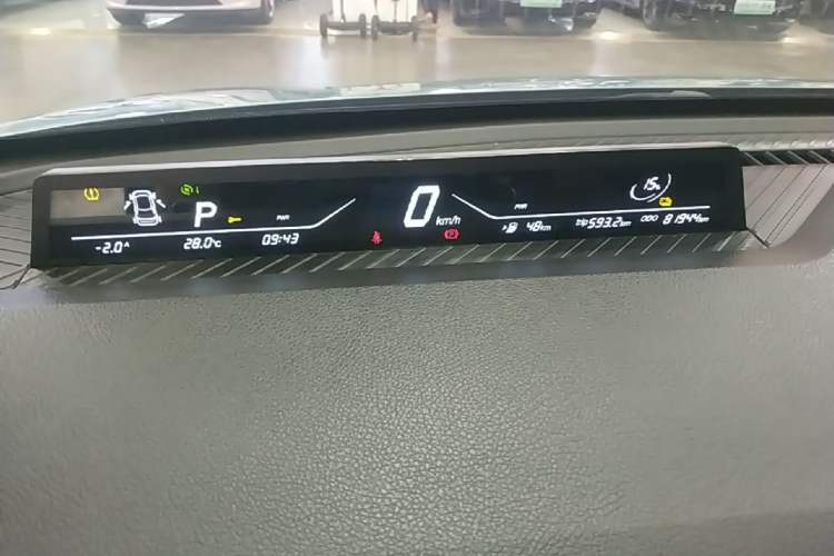 Used NETA V 2022 Chao 300 Lite Lithium Iron Phosphate Instrument Cluster