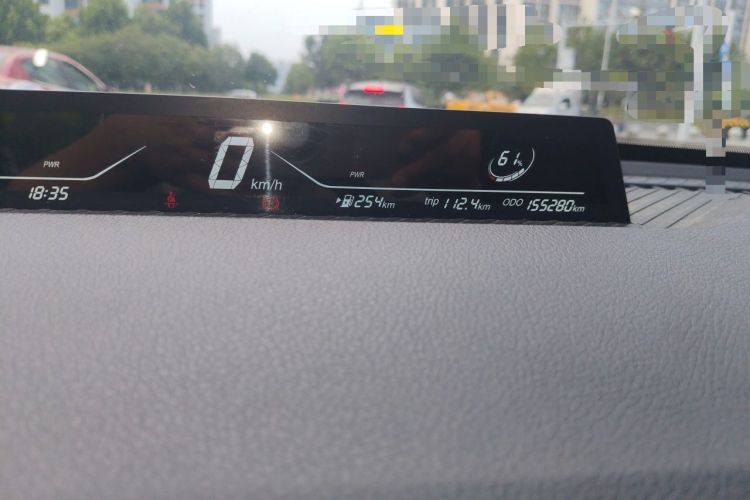 Used NETA V 2022 Chao 400 Lite Odometer Close Up