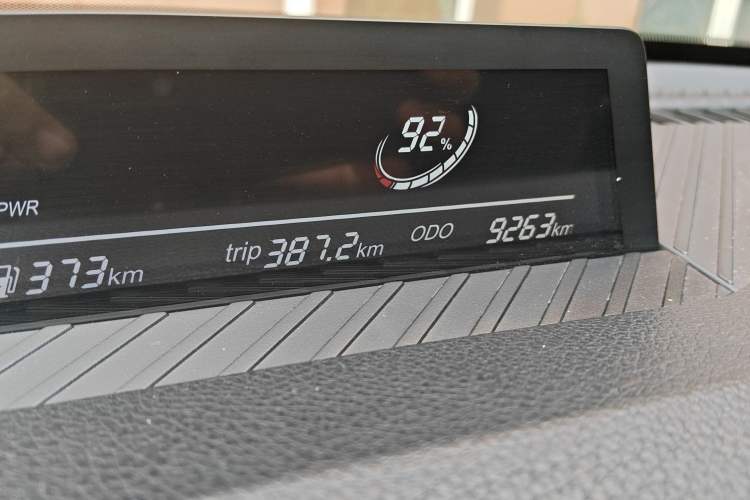 Used NETA V 2022 Chao 400 Lite Odometer Close Up