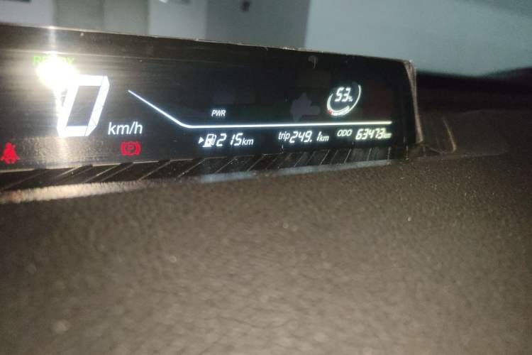 Used NETA V 2022 Chao 400 Lite Odometer Close Up