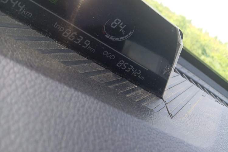 Used NETA V 2022 Chao 400 Pro Odometer Close Up