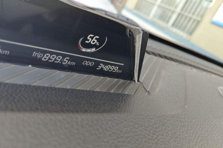 Used NETA V 2022 Chao 400 Lite Odometer Close Up