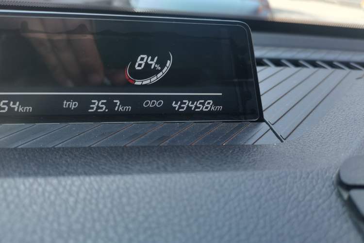Used NETA V 2022 Chao 400 Lite Odometer Close Up