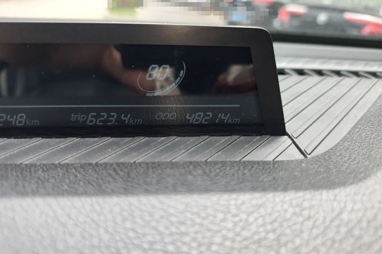 Used NETA V 2022 Chao 300 Lite Lithium Iron Phosphate Odometer Close Up