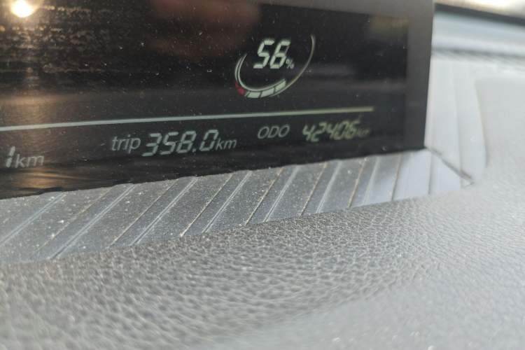 Used NETA V 2022 Chao 400 Pro Odometer Close Up