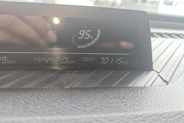 Used NETA V 2022 Chao 300 Lite Lithium Iron Phosphate Odometer Close Up