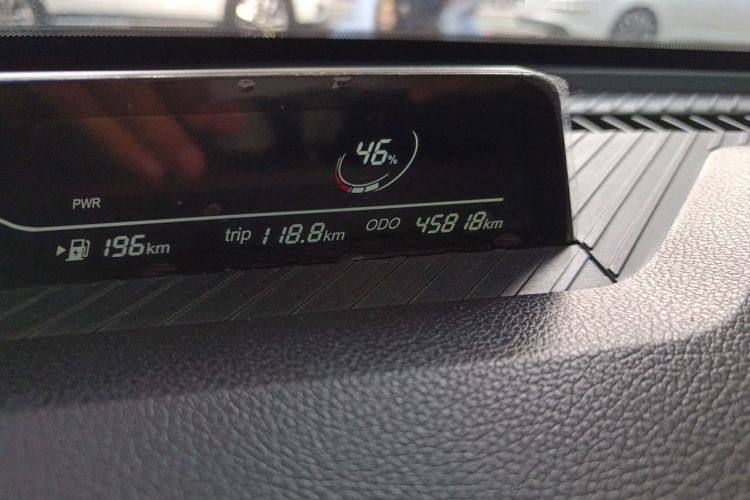 Used NETA V 2022 Chao 400 Lite Odometer Close Up