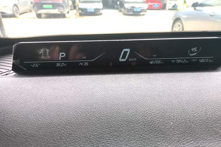 Used NETA V 2022 Chao 400 Lite Pink Custom Edition Instrument Cluster