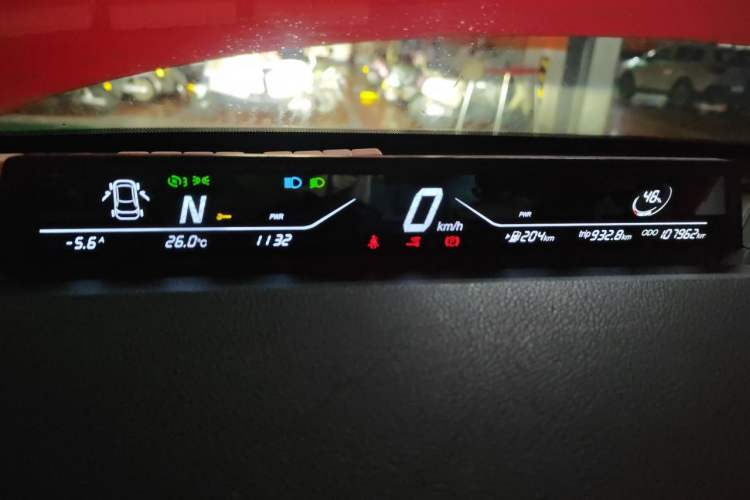 Used NETA V 2022 Chao 400 Lite Pink Custom Edition Instrument Cluster