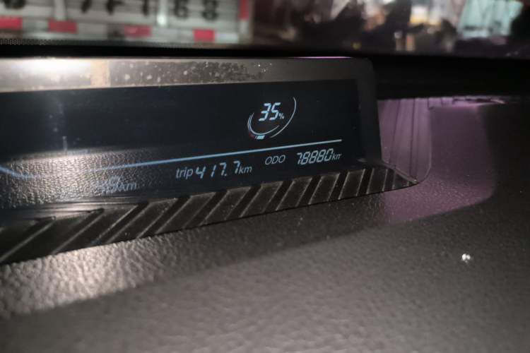 Used NETA V 2022 Chao 400 Lite Pink Custom Edition Odometer Close Up