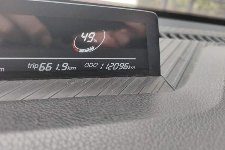 Used NETA V 2022 Chao 400 Lite Odometer Close Up