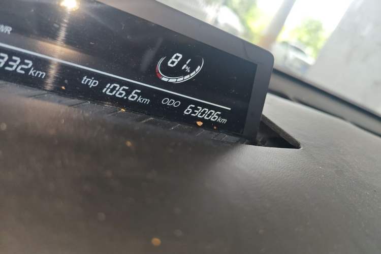 Used NETA V 2022 Chao 400 Lite Pink Custom Edition Odometer Close Up
