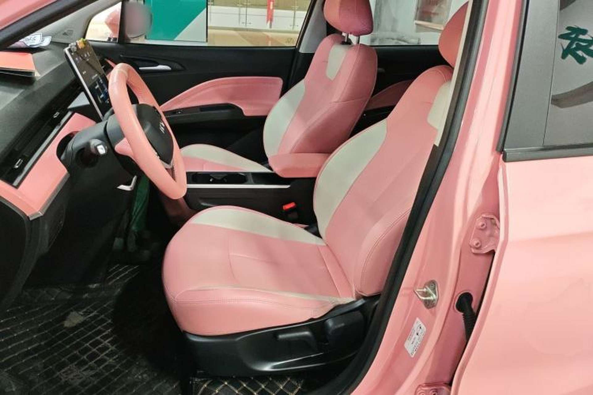 Used NETA V 2022 Chao 400 Lite Pink Custom Edition Left Front Seat