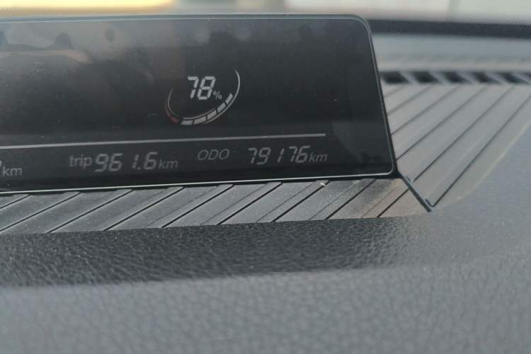 Used NETA V 2022 Chao 400 Lite Odometer Close Up