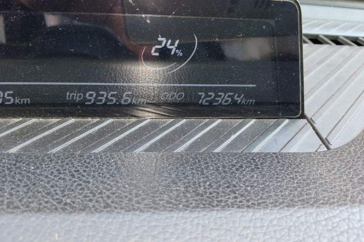 Used NETA V 2022 Pro Long-Range Smart Edition Odometer Close Up