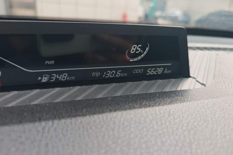 Used NETA V 2022 Chao 400 Lite Odometer Close Up