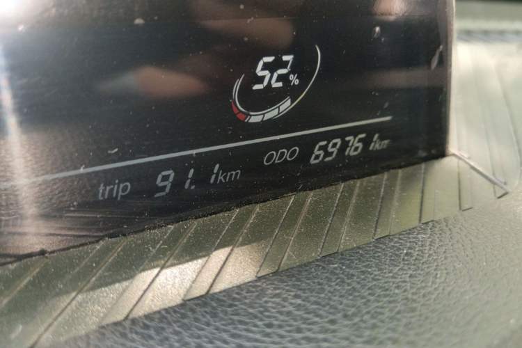 Used NETA V 2022 Chao 400 Lite Odometer Close Up