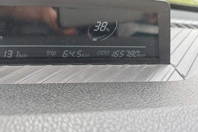 Used NETA V 2022 Chao 400 Lite Odometer Close Up