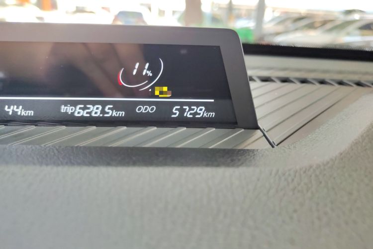 Used NETA V 2022 Chao 400 Lite Odometer Close Up