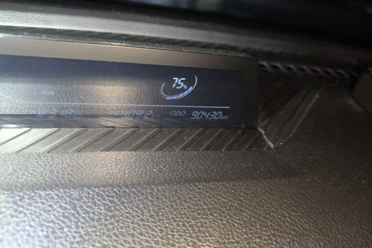 Used NETA V 2022 Chao 400 Lite Odometer Close Up