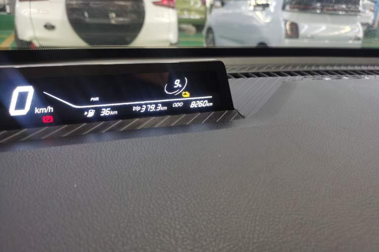 Used NETA V 2022 Chao 400 Lite Odometer Close Up