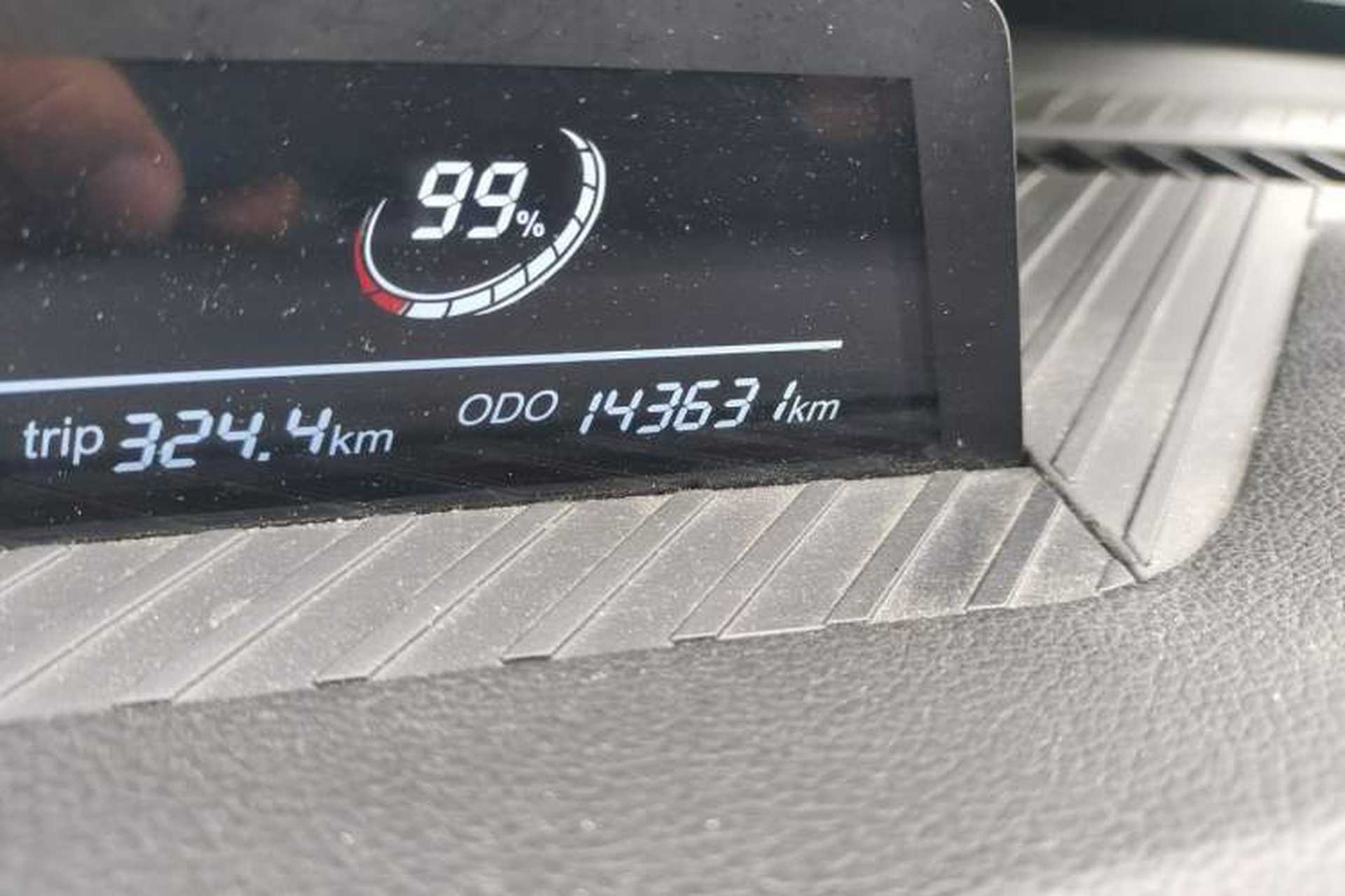 Used NETA V 2022 Chao 400 Lite Odometer Close Up