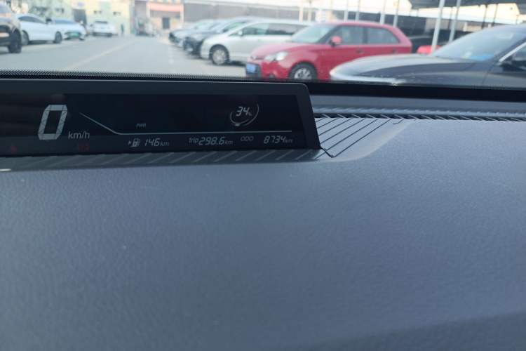 Used NETA V 2022 Chao 400 Lite Odometer Close Up