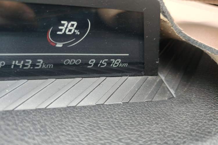 Used NETA V 2022 Chao 400 Lite Odometer Close Up