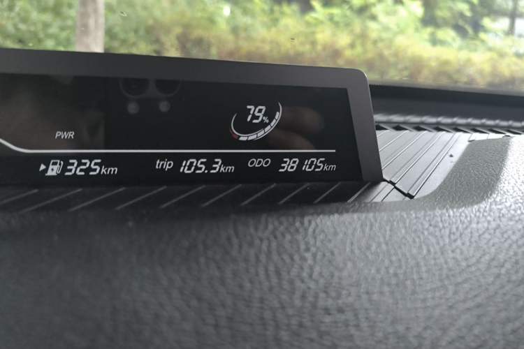 Used NETA V 2022 Chao 400 Lite Odometer Close Up