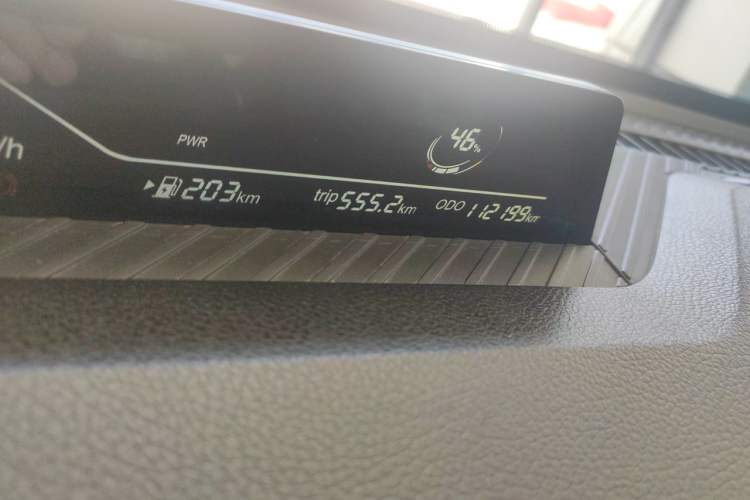 Used NETA V 2022 Chao 400 Lite Odometer Close Up