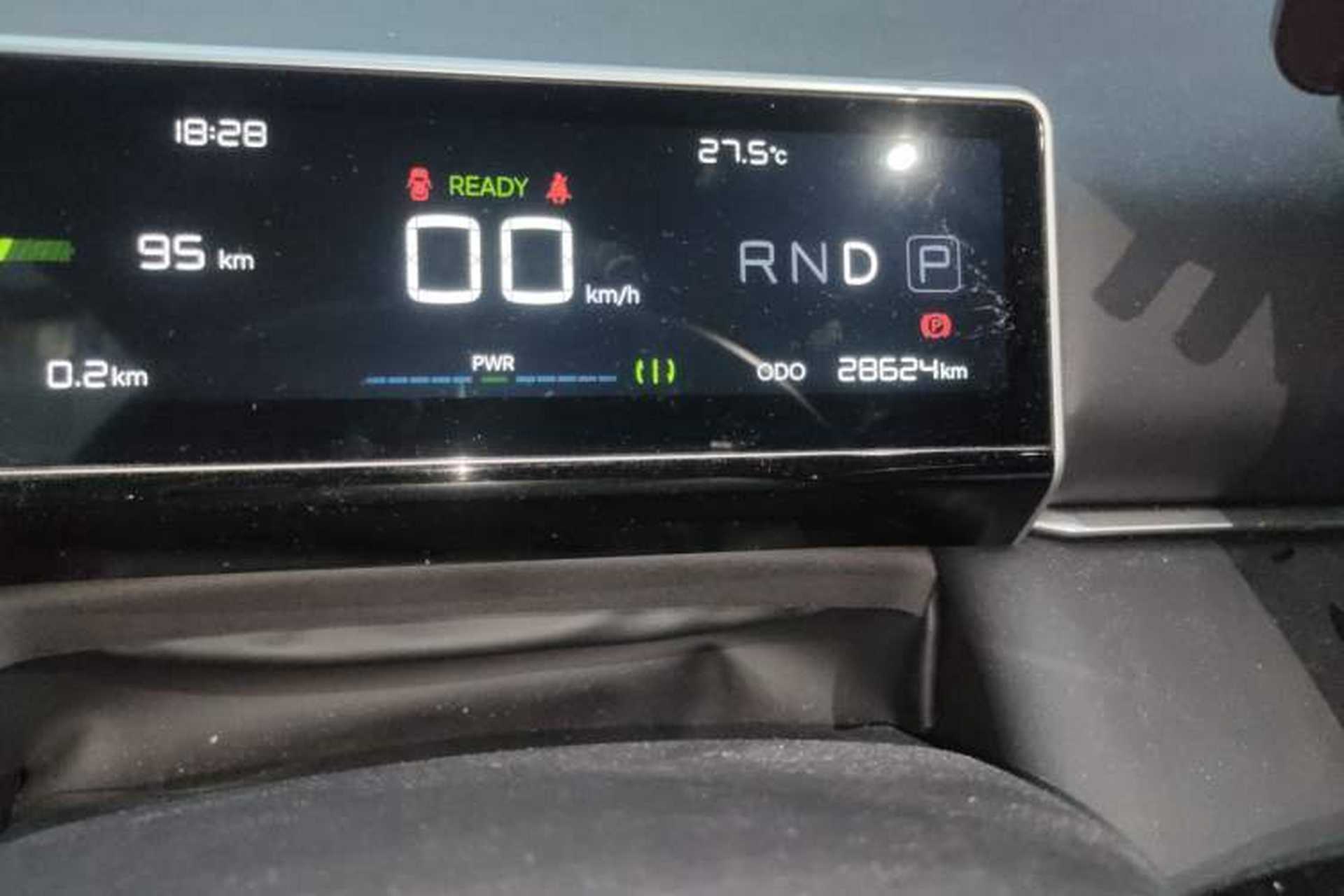 Used NETA X 2023 400 Lite Odometer Close Up