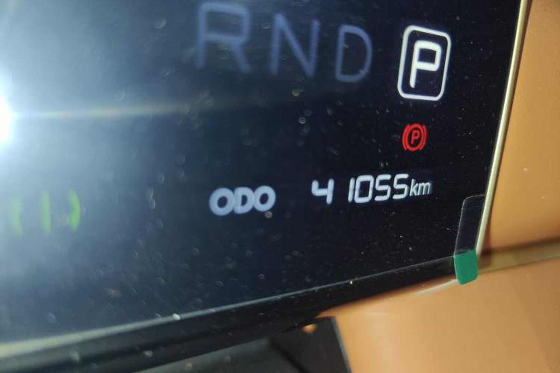 Used NETA X 2023 500 Odometer Close Up