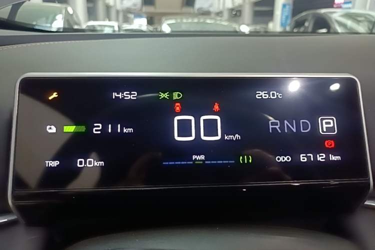 Used NETA X 2023 500 Instrument Cluster