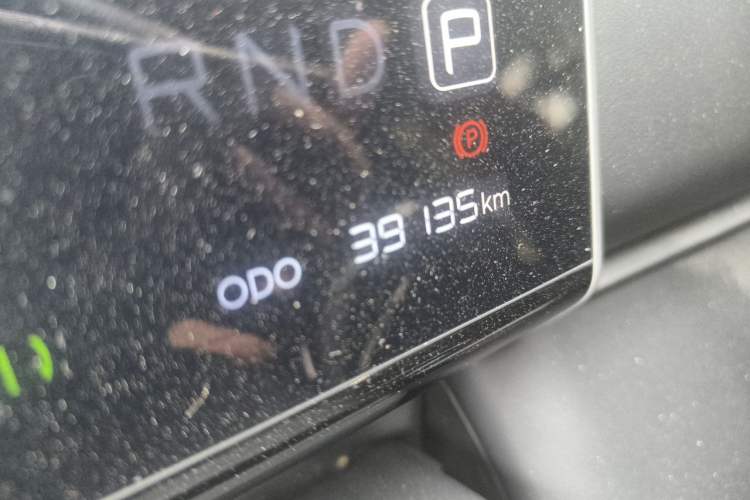 Used NETA X 2023 500 Lite Odometer Close Up