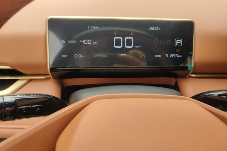 Used NETA X 2023 500 Lite Odometer Close Up