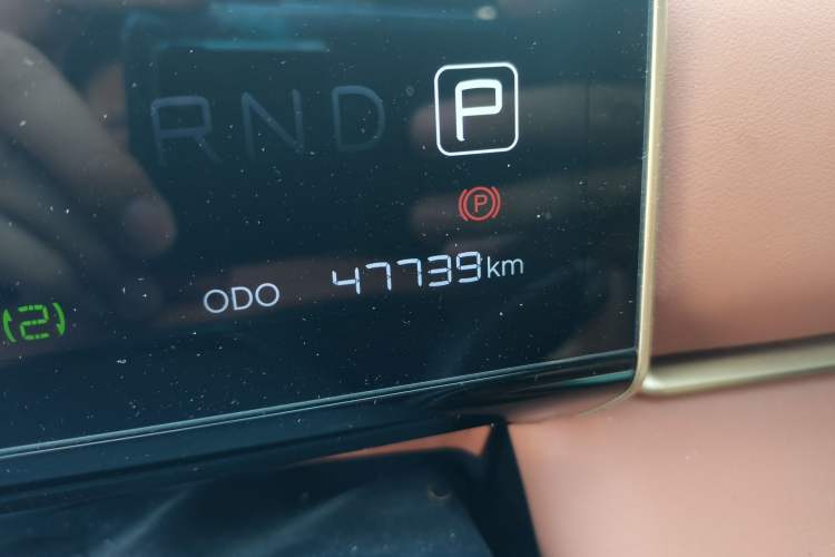 Used NETA X 2023 500 Lite Odometer Close Up