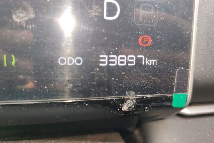 Used NETA X 2023 400 Lite Odometer Close Up