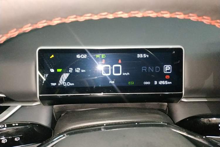 Used NETA X 2024 500 Prestige Edition Instrument Cluster