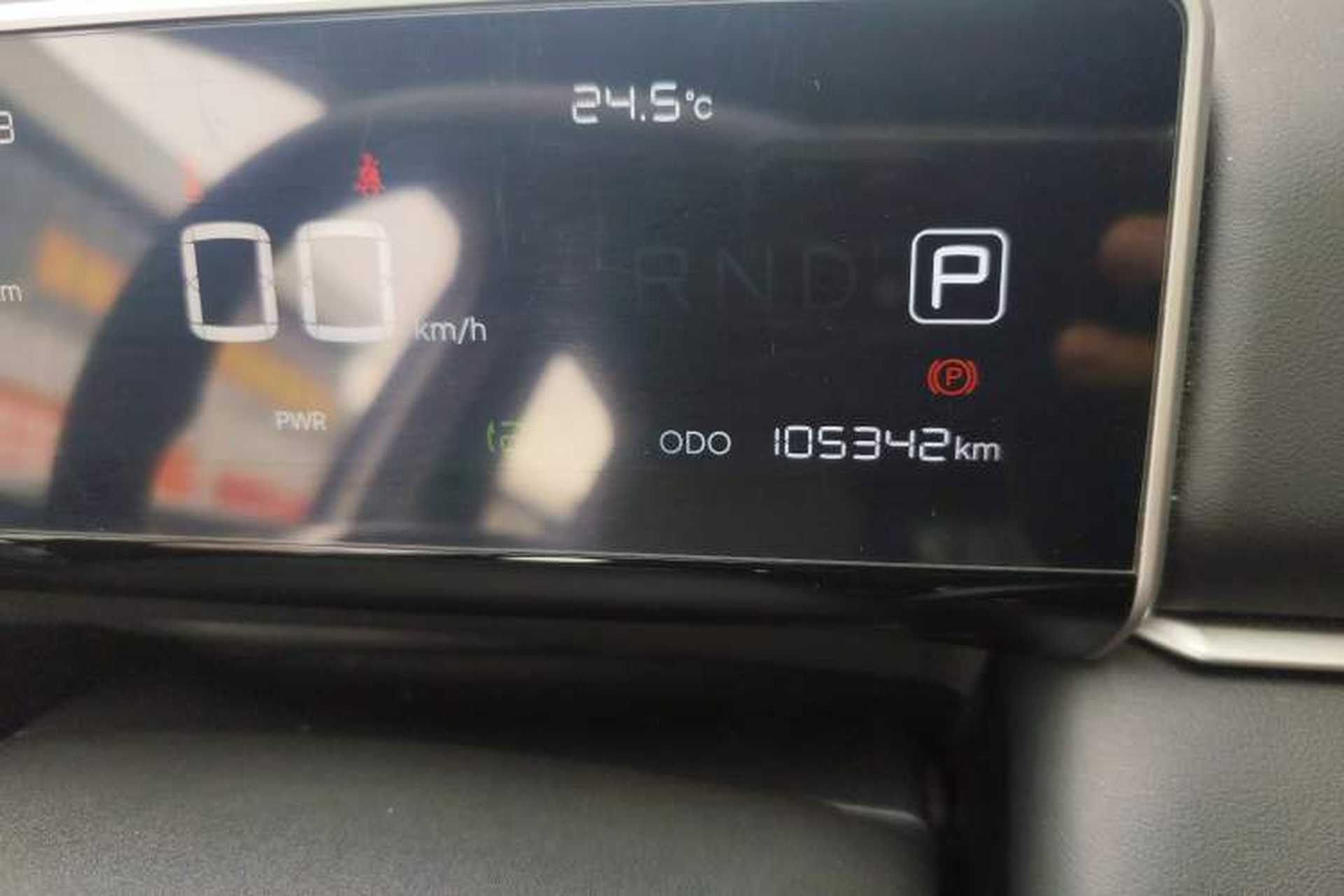 Used NETA X 2025 500 Air Odometer Close Up