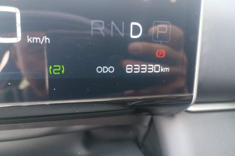 Used NETA X 2025 500 Plus Odometer Close Up