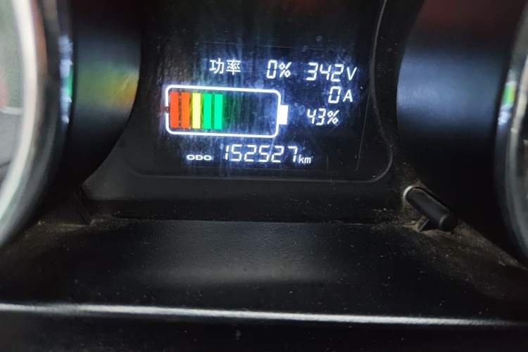 Used New Gonow Shuailing 2022 Standard Range 41.93 kWh Tianjin Hengtian Odometer Close Up