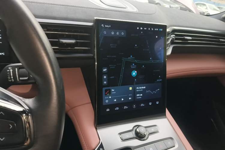 Used Nio EC6 2020 430 km Sport Version Audio And AC Panel
