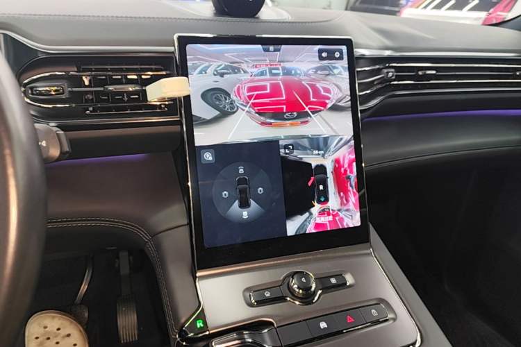 Used Nio EC6 2020 440 km Performance Version Audio And AC Panel