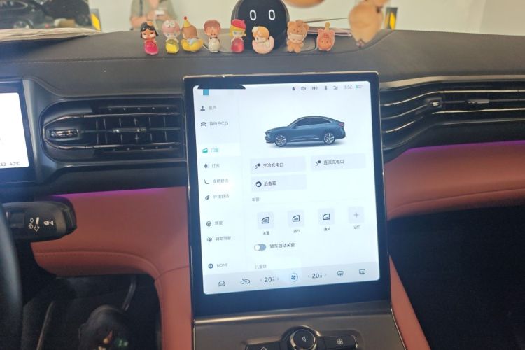 Used Nio EC6 2020 615 km Performance Edition Audio And AC Panel
