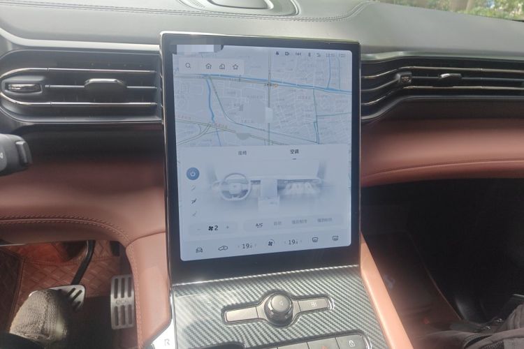 Used Nio EC6 2020 440 km Performance Version Audio And AC Panel